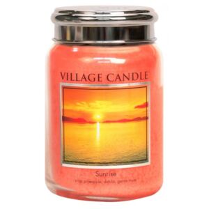 Village Candle Vonná svíčka ve skle, Východ slunce - Sunrise, 26oz Velikost: 26oz