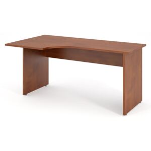 Lenza Pracovní stůl LONG 160 rohový Dekor stolové desky: tmavý ořech