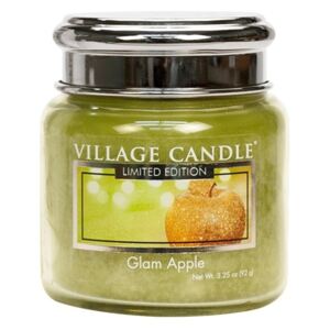 Village Candle Vonná svíčka ve skle - Glam Apple, 3,75oz
