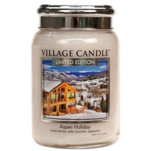 Village Candle Vonná svíčka ve skle - Aspen Holiday, 26oz