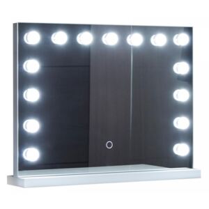 Aquamarin Koupelnové LED zrcadlo Holywood 58 x 43 cm