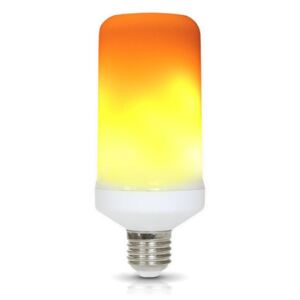 LED žiarovka plameň E27, 1300K 5W