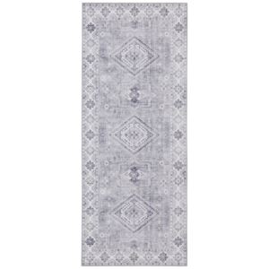 Světle šedý koberec Nouristan Gratia, 80 x 200 cm