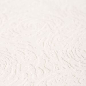 Přetíratelná vinylová tapeta 399, Swirl, Ultimate Whites, Graham Brown, rozměry 0,52 x 10 m