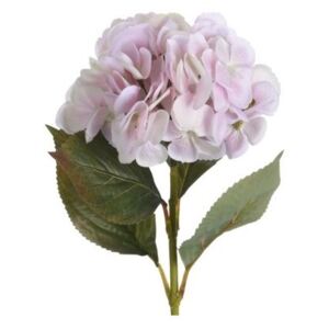 Umělá květina Hortenzie světle růžová, 65 cm