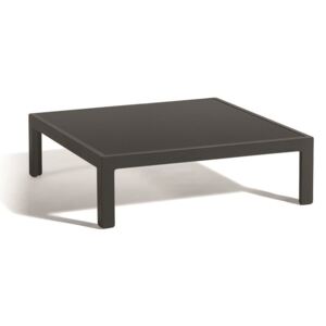 Diphano Hliníkový konferenční stolek Cube, Diphano, čtvercový 85x85x25,5cm, rám hliník barva šedočerná (lava), deska keramika barva šedočerná (black onyx)