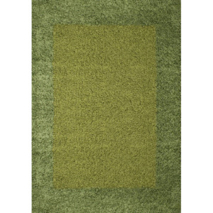 Vopi Kusový koberec Life Shaggy 1503 green 60 x 110 cm
