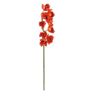 Orchidej větvička, červená, 90cm