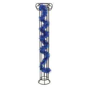 Vánoční řetěz, metalická modrá, 7,5 x 200cm