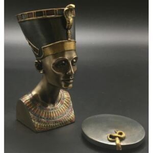 Šperkovnice/box s bustou královny Nefertiti