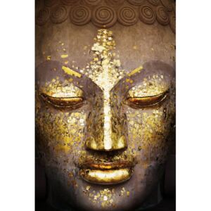 Plakát, Obraz - Buddha - face, (61 x 91,5 cm)