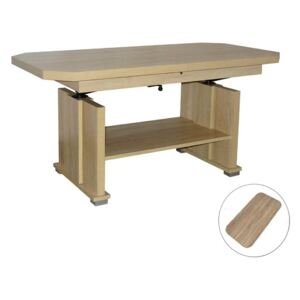 Rozkládací konferenční stolek - výškově nastavitelný - výběr desky a dekorů Ostré