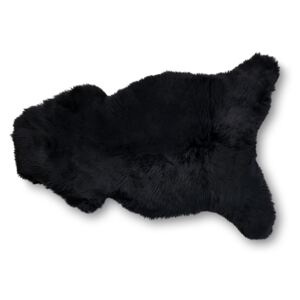 Wooline ovčí kůže Center černá 85 x 60cm