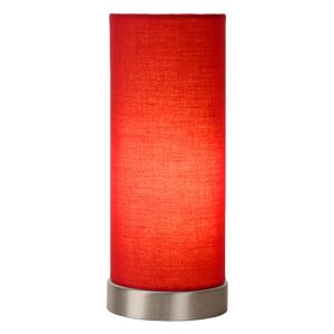 LUCIDE Stolní lampa Tubi Red - Ø 11 cm
