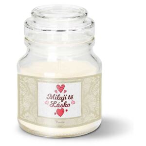 Svíčka SABLO - Miluji tě lásko 500 g
