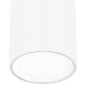 Moderní stropní LED svítidlo NORDLUX Fallon - Ø 100 x 120 mm, 8,5 W, 2700 K, bílá/bílá