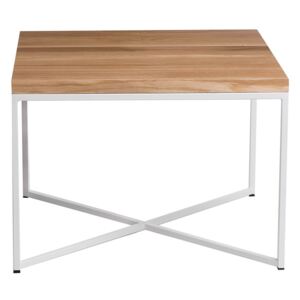 Culty Konferenční stolek Tacros II 45x45 cm, dub/bílá
