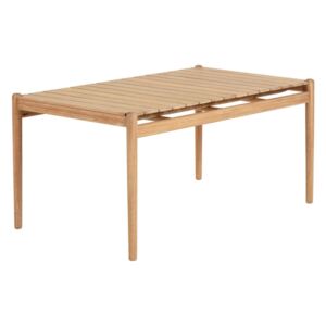 Dřevěný zahradní jídelní stůl LaForma Simja 160x94 cm