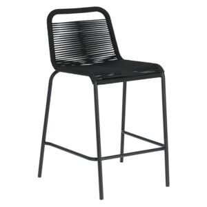 Černá barová židle LaForma Glenville 88 cm