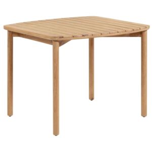 Dřevěný zahradní stůl LaForma Sheryl 90 x 90 cm