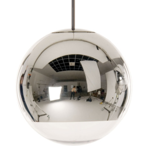 Tom Dixon Závěsná lampa Mirror Ball 40 cm, chrome