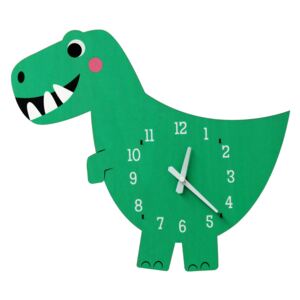 Rex London Dětské nástěnné hodiny ve tvaru dinosaura Dex the Dinosaur 28464
