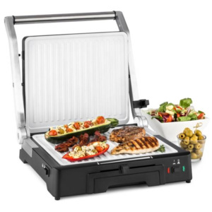 Klarstein Burgermeister 3 v 1, kontaktní gril, stolní gril, panini gril, 2000 W