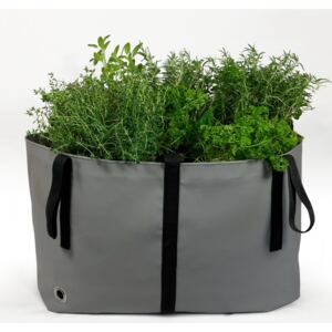 Blooming Walls® The Green Bag S - Neuvěřitelně praktický květináč Barva: Šedá
