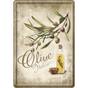 Nostalgic Art Plechová pohlednice - Olive