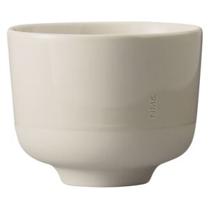Miska Sand bílá varianta: větší miska/pohár výška 8,5 cm