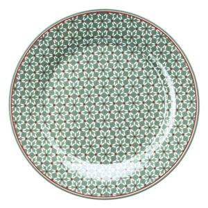 Porcelánový talíř Juno Green (kód TYDEN na -20 %)