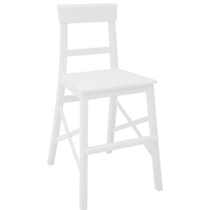 Dětská jídelní židle v bílém provedení (TX098) W017