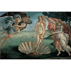 Obraz, Reprodukce - Zrození Venuše, Sandro Botticelli, (120 x 90 cm)