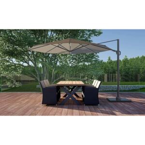 Zumm Garden Furniture® Zahradní hliníková souprava BILBAO - MERIDA antracit
