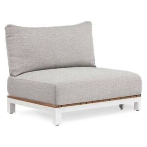 Zumm Garden Furniture® Středové křeslo EVORA bílé