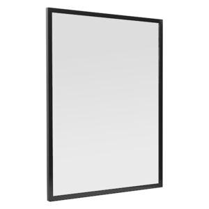 Zrcadlo v černém rámu, 60x80cm, ALUZ6080C