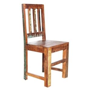 Inviro Jídelní židle WEO MASIV 95 cm recyklované dřevo