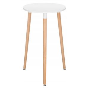 Inviro Barový stolek GIRO 105cm, bílý