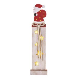 EMOS LED Vánoční dekorace 7xLED/2xAA santa EMS705