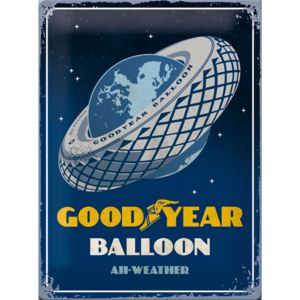 Nostalgic Art Plechová cedule: Goodyear (Balloon Tire) - 40x30 cm