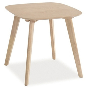 Konferenční stolek ALVIN, 50x50x50, dub