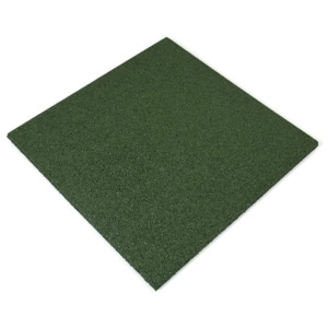 Zelená gumová dlaždice - 50 x 50 x 2,5 cm