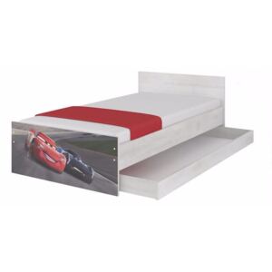 Disney Dětská postel Cars 3 – Storm 180x90 cm - Bez zábran a se šuplíkem