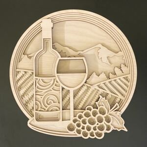 Dřevěný svět online Dekorace - Víno