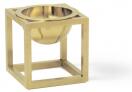 Miska Kubus Bowl Brass 7 cm By Lassen