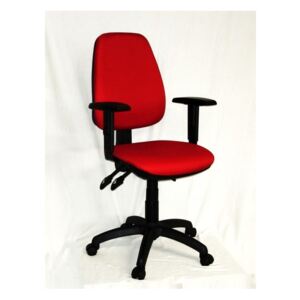 ANTARES Kancelářská židle 1140 ASYN s područkami - červená Antares