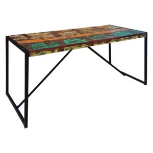 Stôl JAVA 145 cm - hnedá