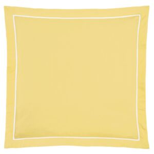 Christian Fischbacher Povlečení na polštář Satin Balance Yellow 65 x 65 cm na zip