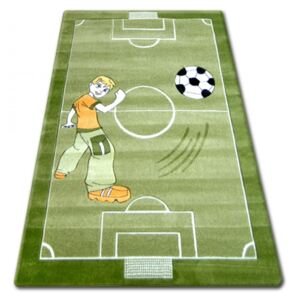 Dětský kusový koberec Fotbalista zelený, Velikosti 200x280cm