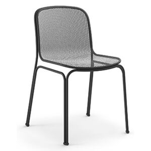 Itálie Moderní kovová židle Villa Barva: Černá